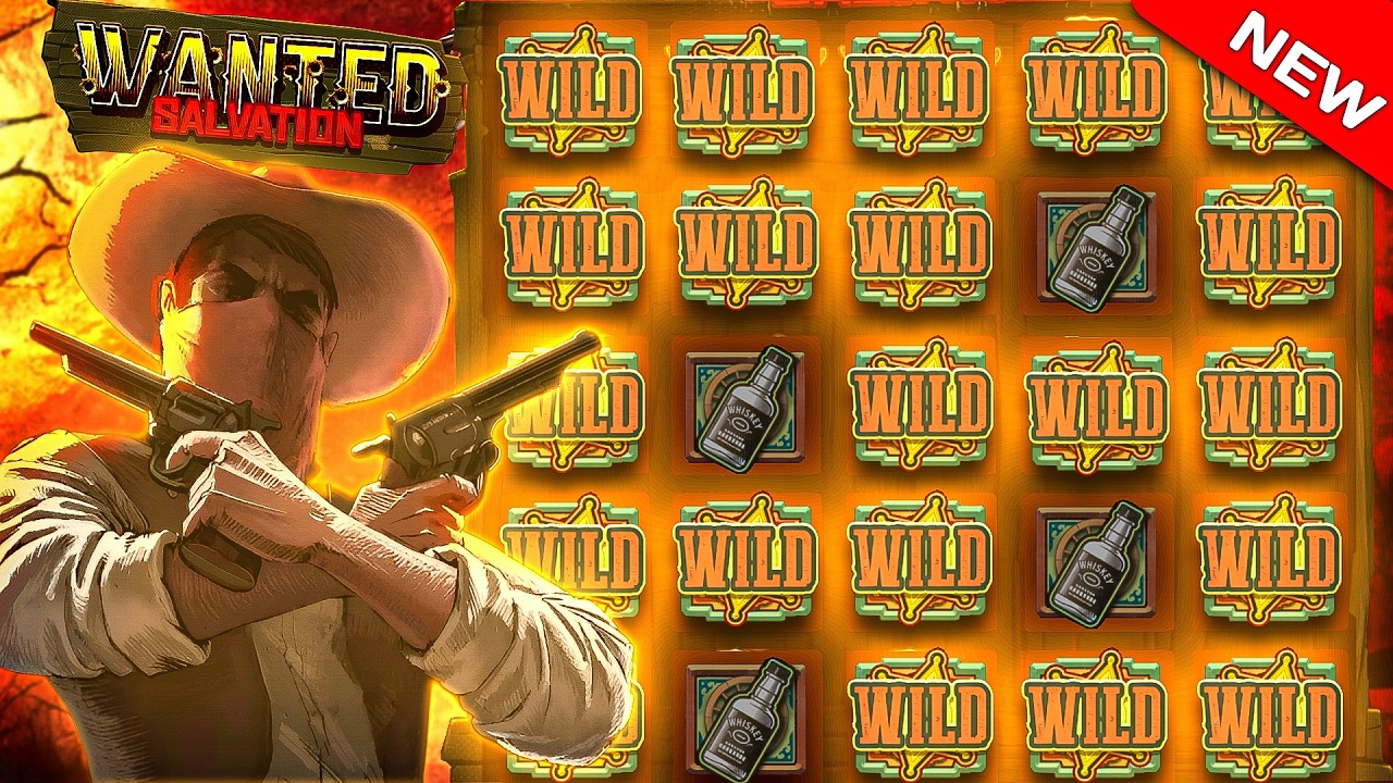 NEW WANTED SALVATION SLOT PRINTS BIG WIN!