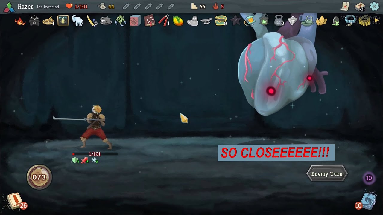 THE HEART – First Encounter | Slay the Spire (Ironclad A5) | No Commentary