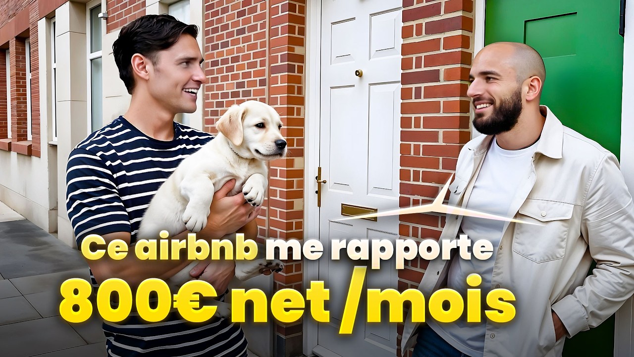 Il génère 800€/mois avec ce Airbnb à Bruxelles !