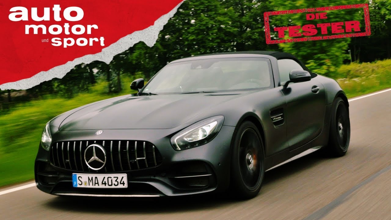 Mercedes-AMG GT C Roadster: Der V8 geht wie Hölle! - Die Tester | auto motor und sport