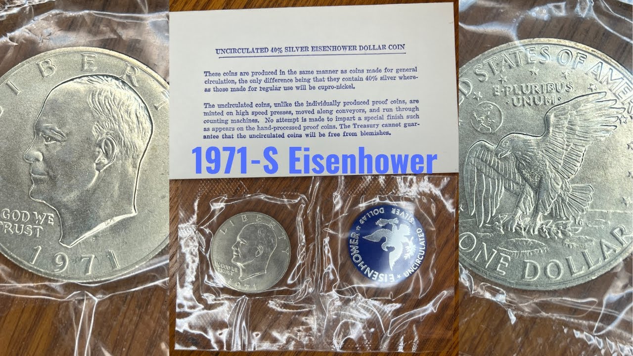 1971-S Eisenhower Silver Dollar, The Most Overlooked Modern Silver Coin? Chatham Prototype Update