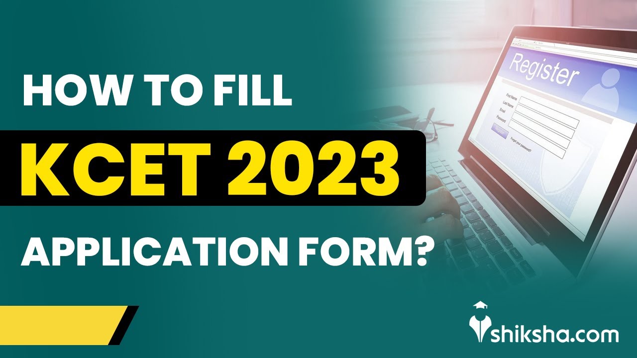 How to Fill KCET 2023 Application Form | KCET Registration 2023