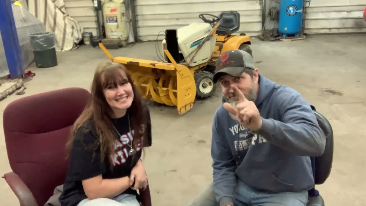 Cub Cadet 1641 tractor with snow blower changed our lives forever!!