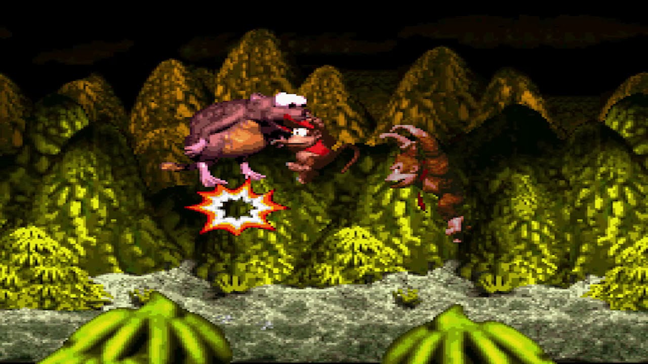 Donkey Kong Country: Level 26: Really Gnawty Rampage (Boss 4)