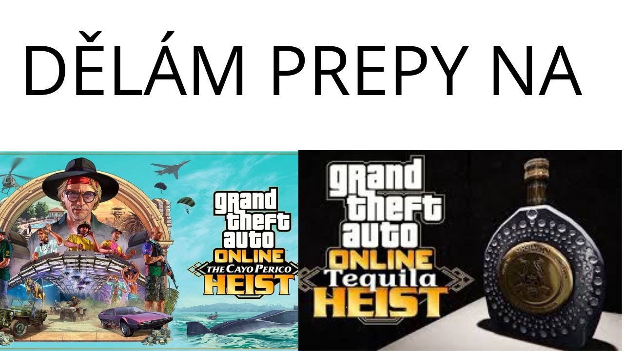 Prepy na Cayo perico HEIST v GTA ONLINE