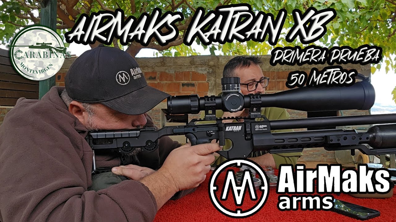 AIRMAKS KATRAN XB HP PRIMERA TIRADA DESPUES DE SOLTARLE MARTILLO, VAMOS A VER COMO FUNCIONA