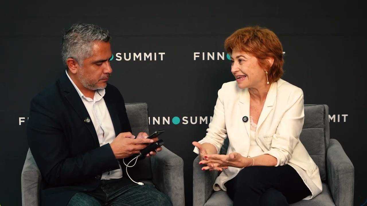 María Peña, Consejera Económica y Comercial de la Embajada española en México, en FINNOSUMMIT 2025