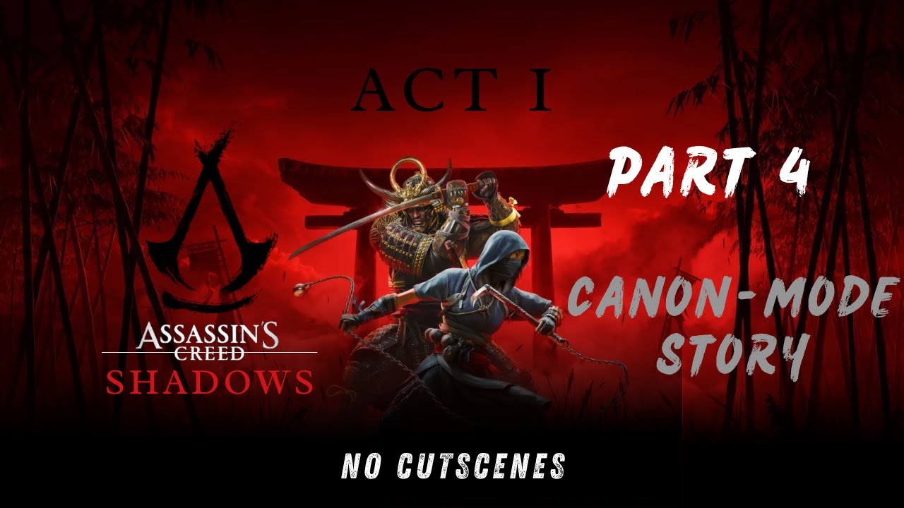 FULL GAMEPLAY on Assassin's Creed Shadows - ACT I (Part 4)
