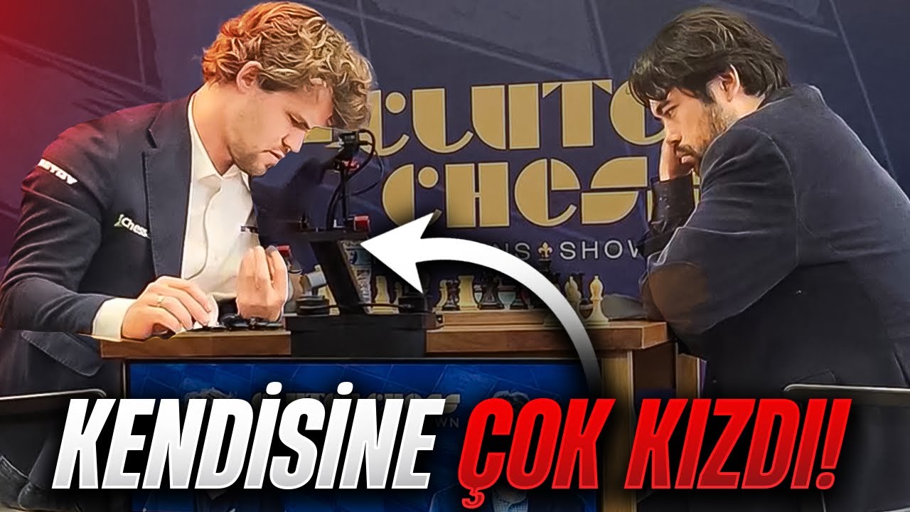 Carlsen, Nakamura'nın BU HAMLESİNDEN SONRA KENDİSİNE ÇOK KIZDI | Magnus Carlsen vs. Hikaru Nakamura
