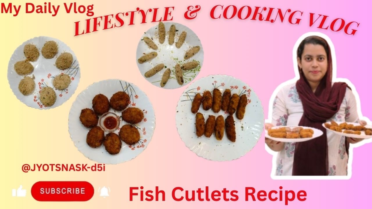Fish Cutlet Recipe|How To Make Fish Cutlet Recipe