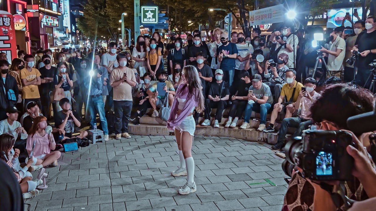 [4K] 토요일 밤 서울 최대 번화가 홍대, 연남동 밤 산책하기 ASMR 홍대클럽거리,  버스킹, 홍대걷고싶은거리