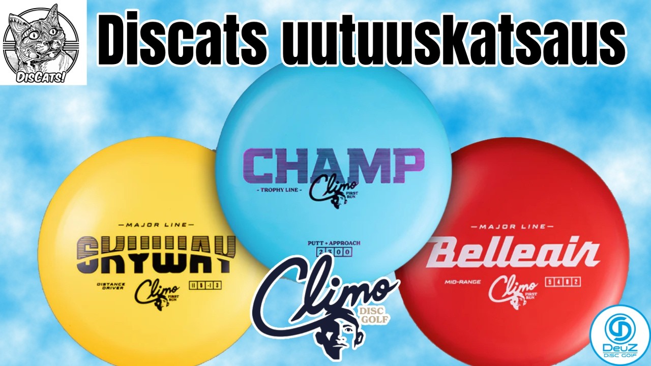 Climo Disc Golf kiekot | Discats uutuuskatsaus | Deuz Disc Golf