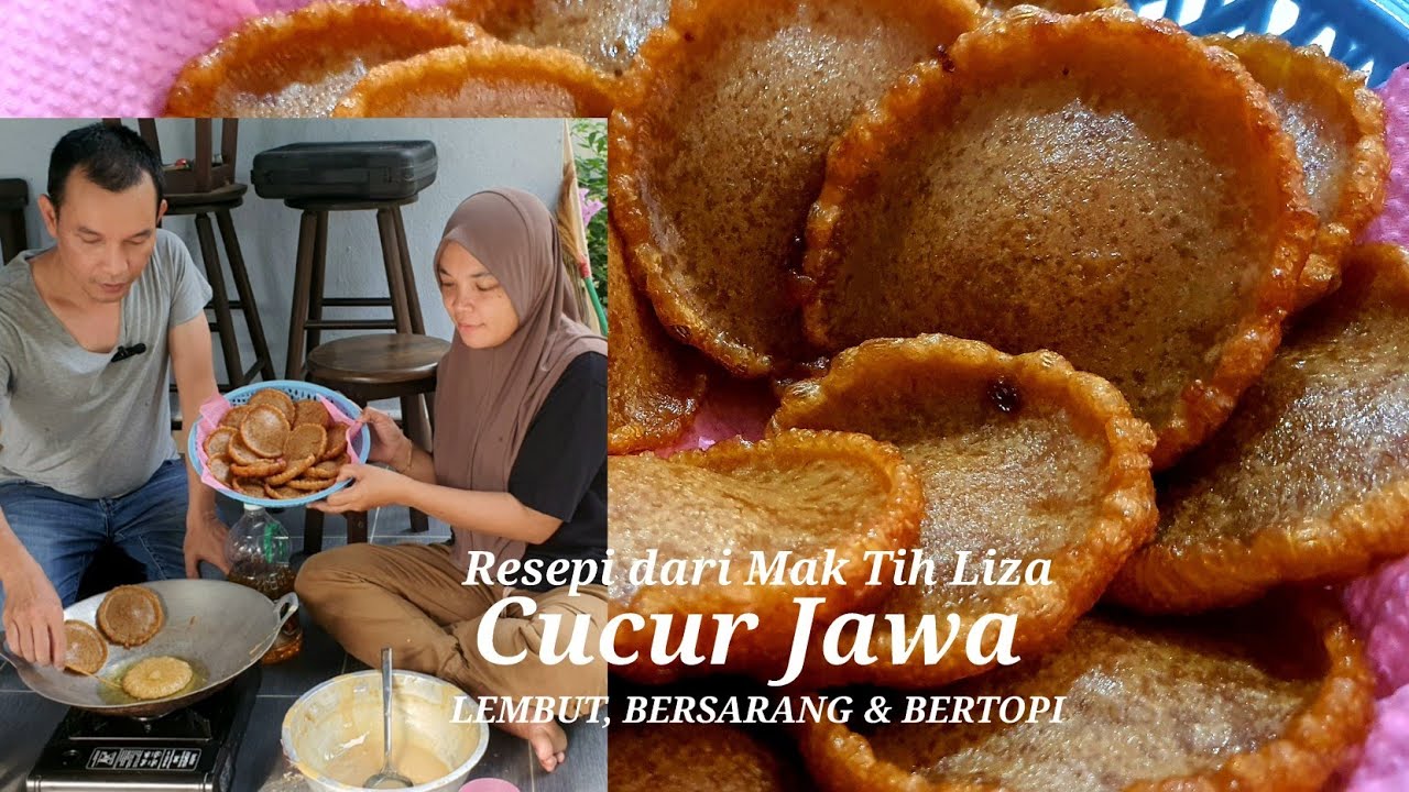 Resepi Cucur Jawa @ Penyaram || Penuh Dengan Tips Dan Teknik Agar Cucur Jadi Sempurna