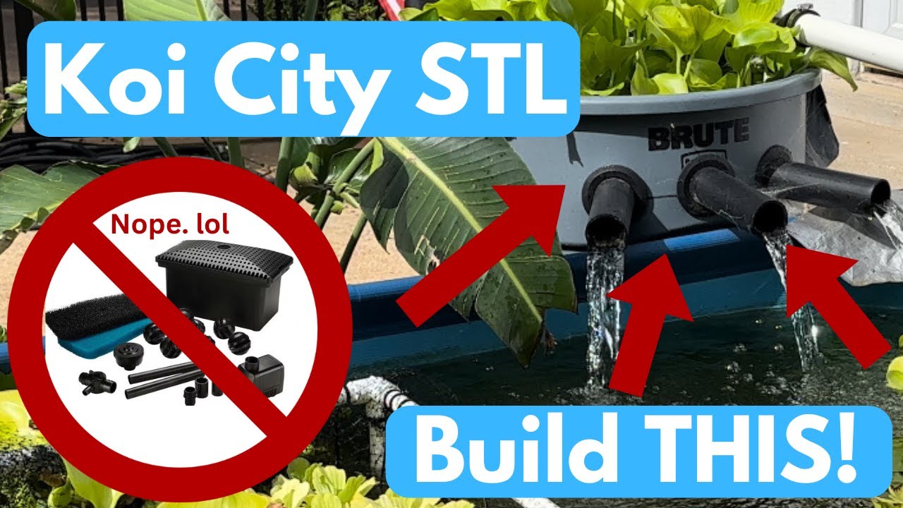Pond Filters: DIY vs. Store Bought! | Koi City STL