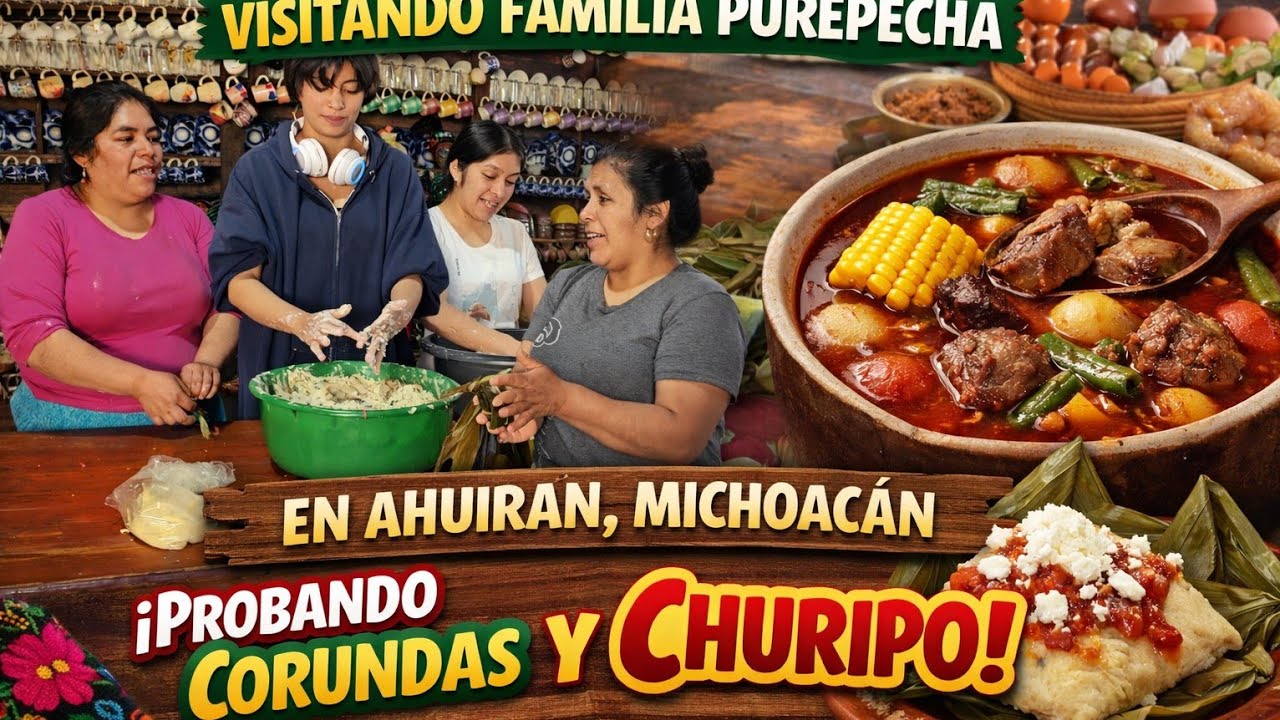 Visitando a una familia Purepecha ❤️