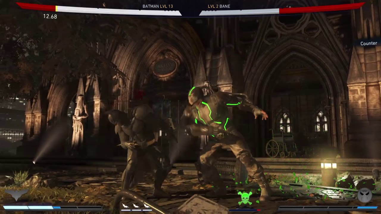 Injustice 2 Batman vs Bane