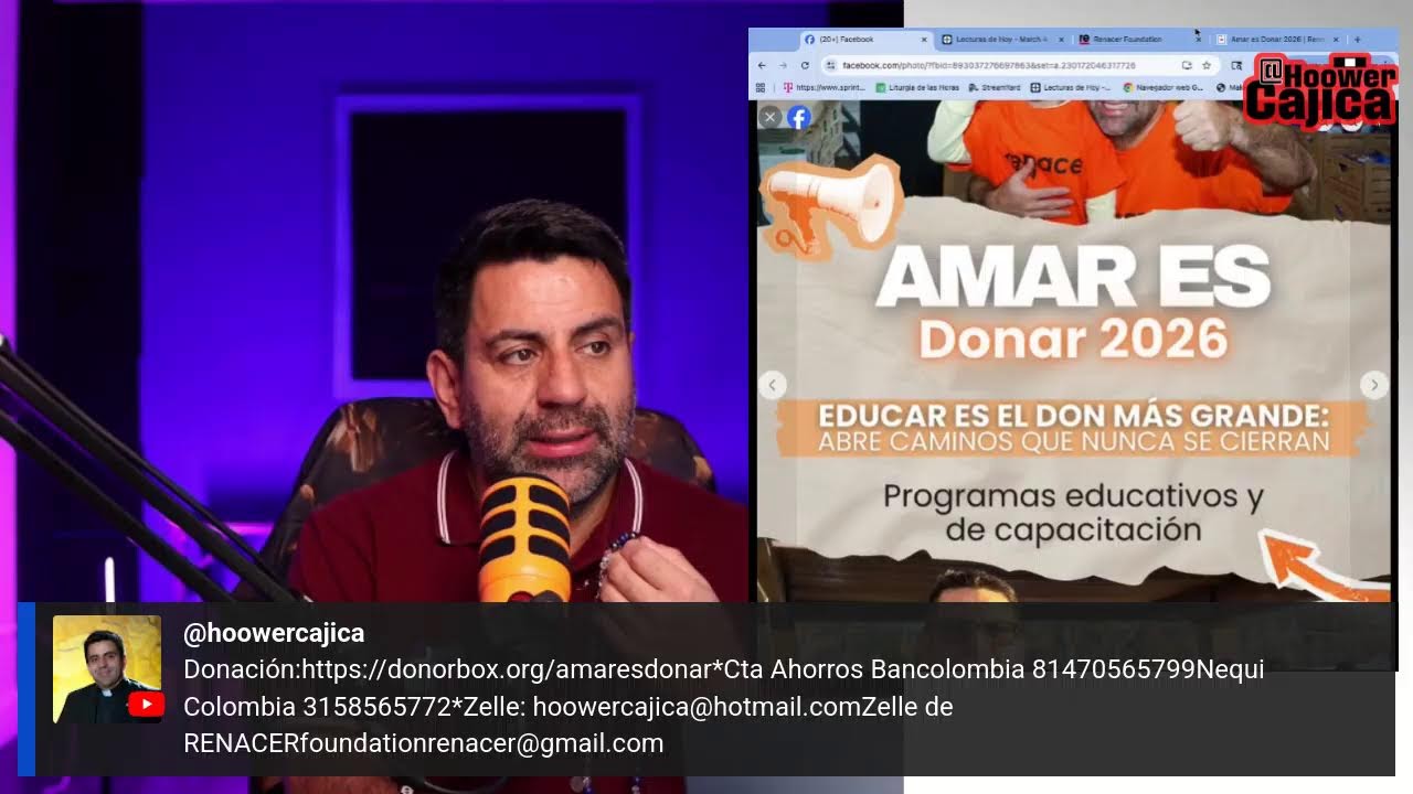 Marzo 4, 2026. Se&ntilde;or ay&uacute;danos a servir.