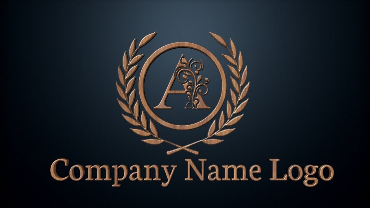 Company Name Logo Design || How To Make Professional Logo Design Pixellab|| Nirmalagraphicdesign