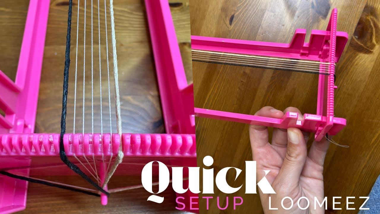 Quick Set Up of LoomEEZ Loom by BeadSmith