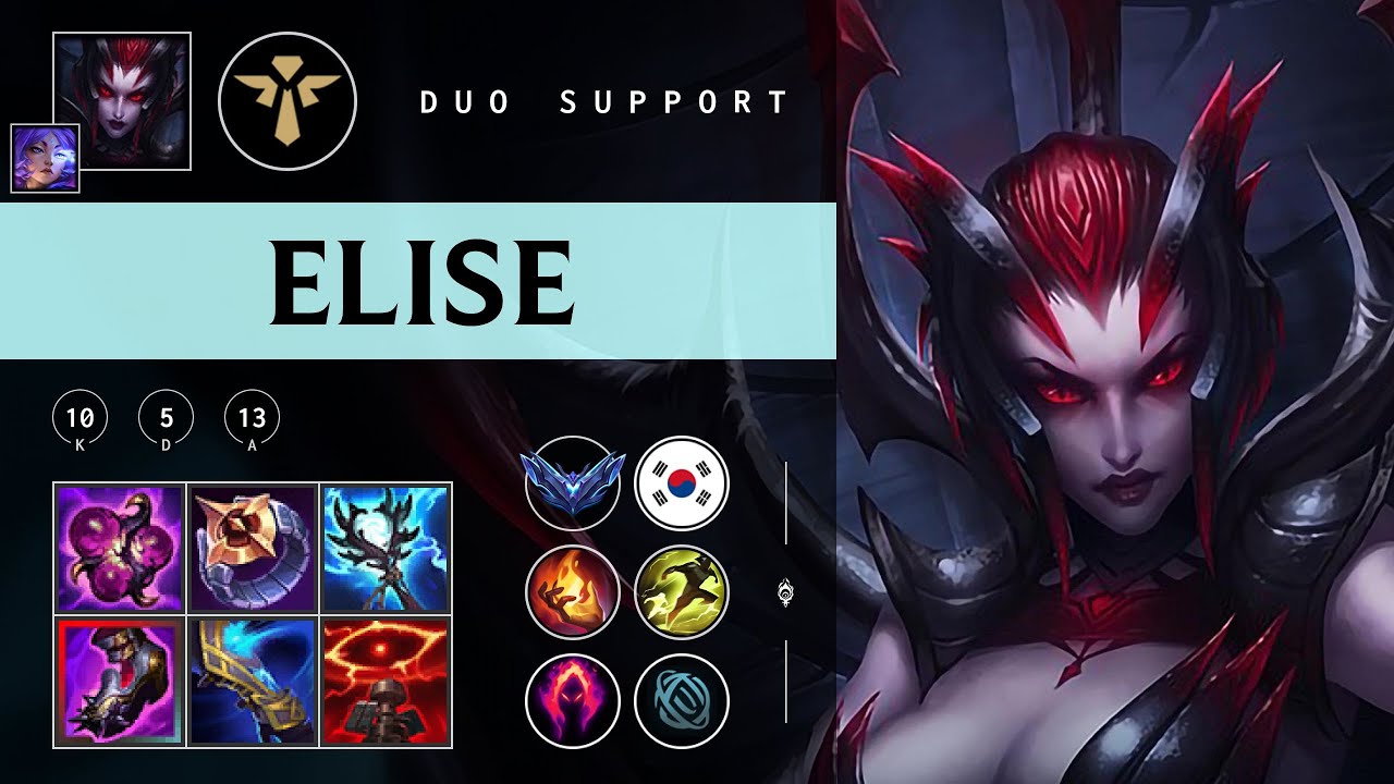 Elise Support vs Rell - KR Diamond Patch 25.24