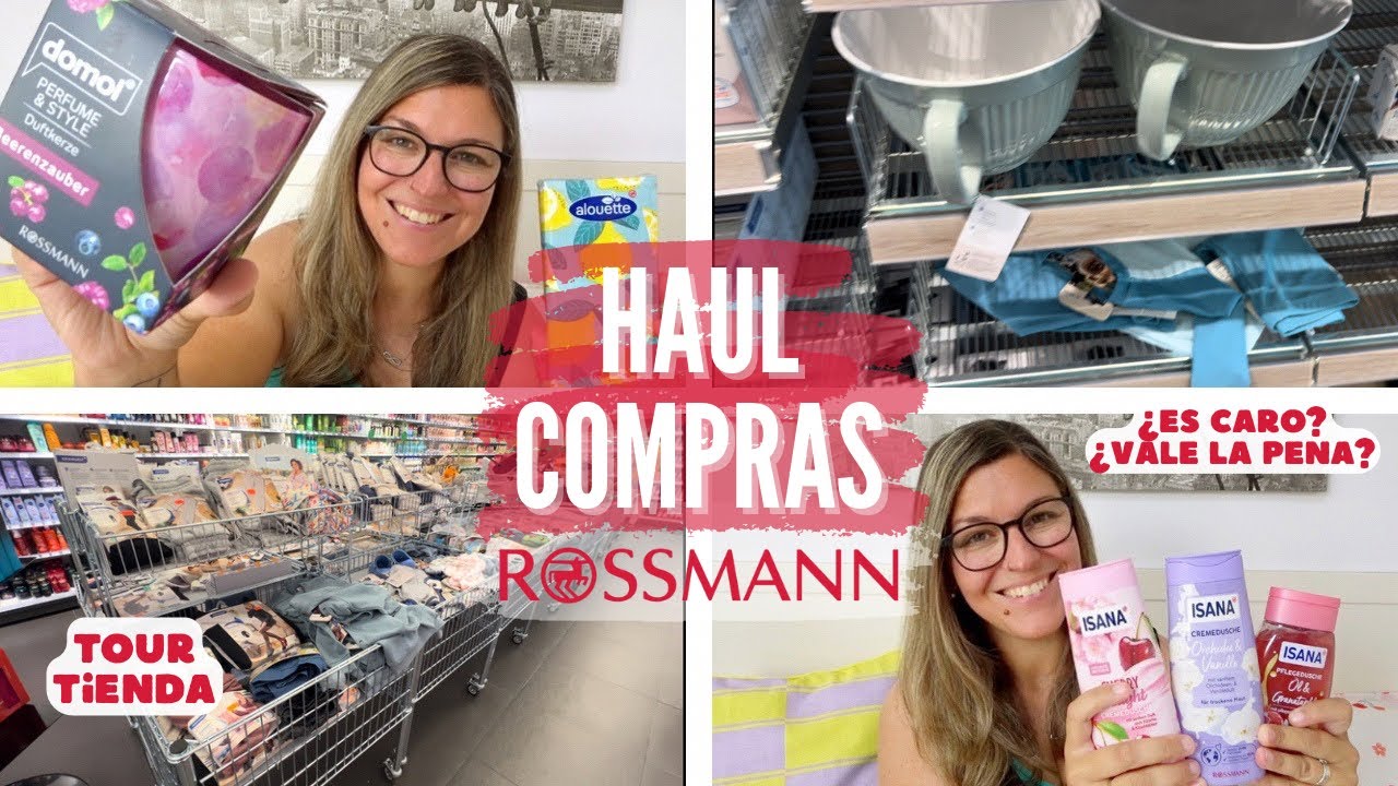 HAUL Compras ROSSMANN *Opini&oacute;n y Tour TIENDA* CHOLLOS Limpieza y Perfumer&iacute;a