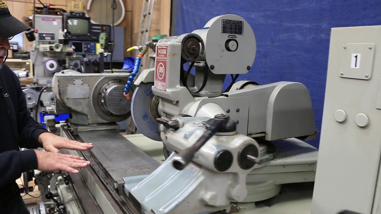 BROWN & SHARPE UNIVERSAL I.D./O.D. CYLINDRICAL GRINDER  -2