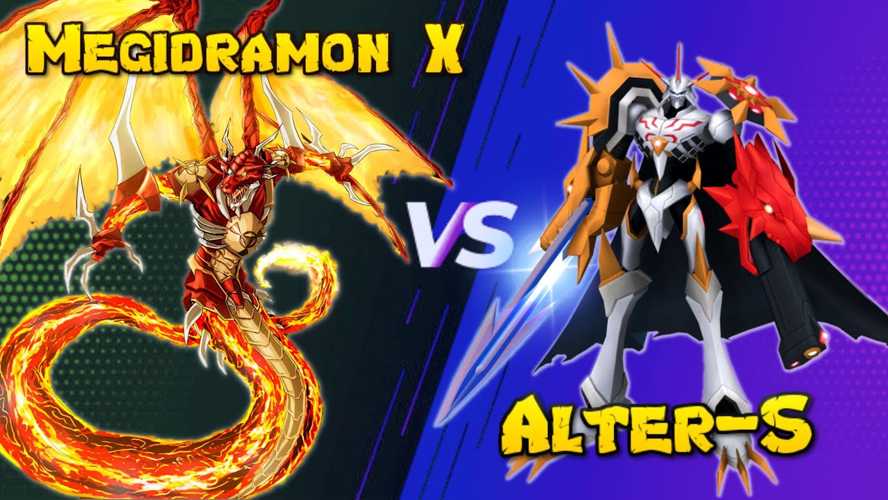 MegidramonX vs Alter-s - Digimon Masters Online