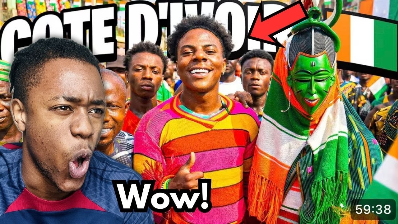 iShowSpeed In COTE D'IVOIRE (Muzamu88 Reaction)