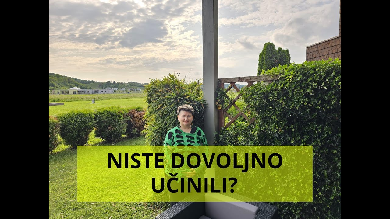 JOŠ NISTE dovoljno učinili za nekoga? / dr. sc. Elvira Mlivić Petrović (Filaks)