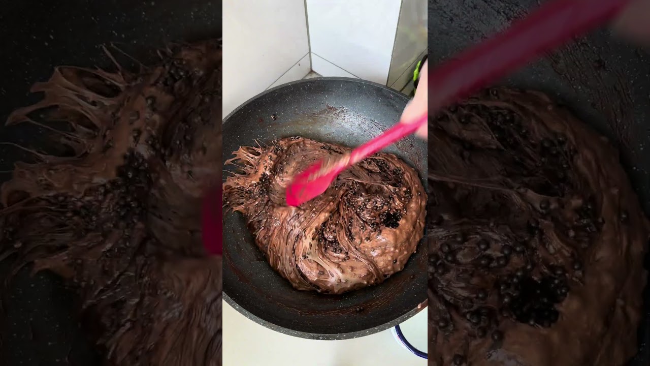 Viral Valrhona Triple Chocolate Brownie Nougat! 🍫 Rich, bittersweet & nut free!