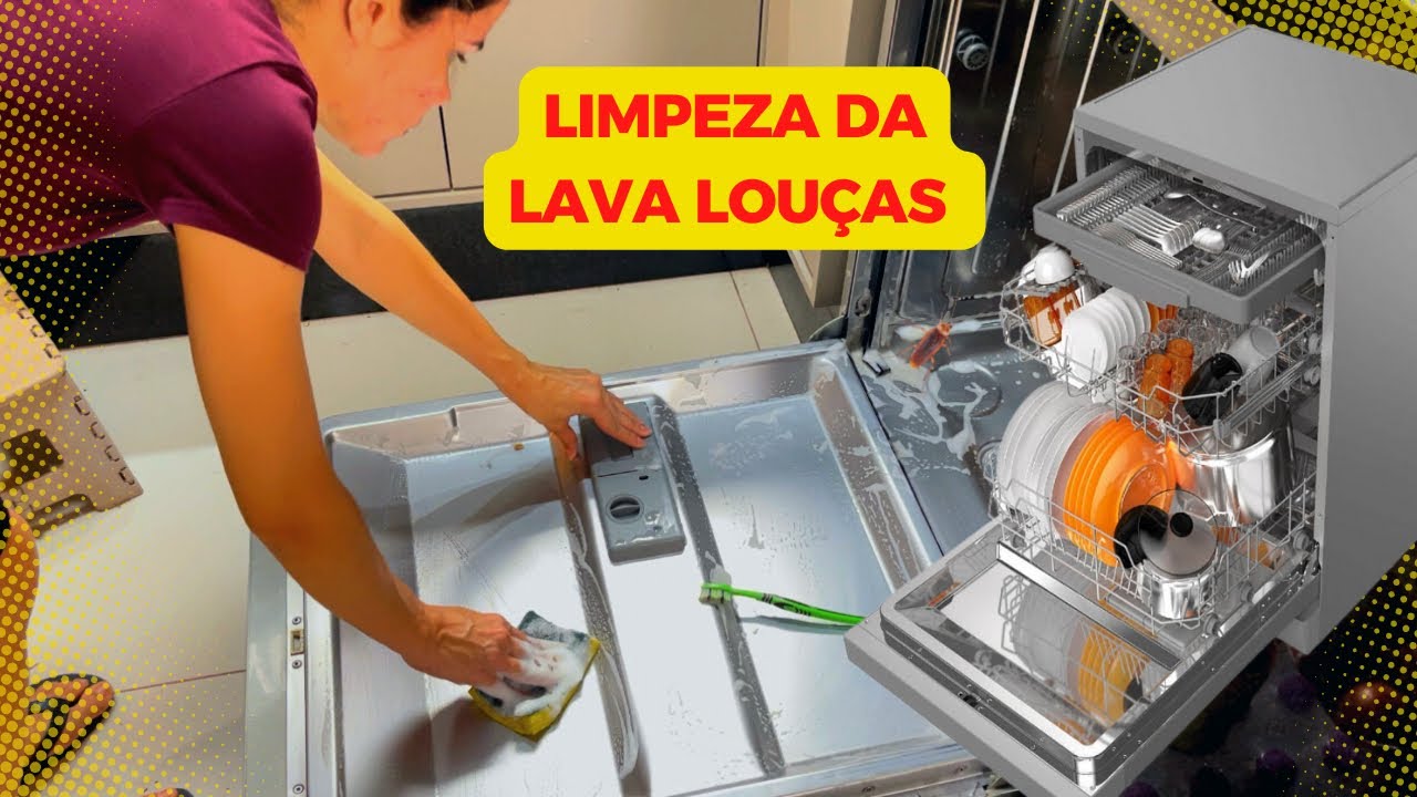 COMO LAVAR E TIRAR ODOR DA MÁQUINA QUE LAVA AS LOUÇAS