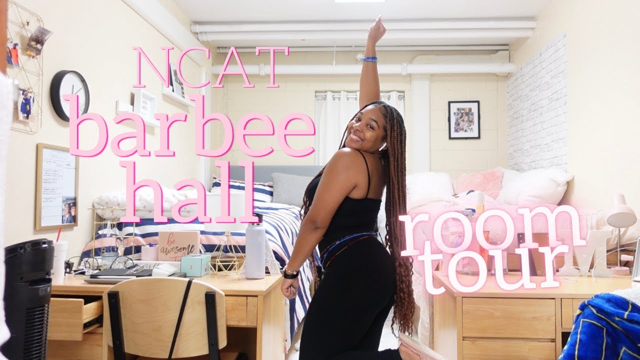 NCAT dorm tour | barbee hall | amaya dominique♡