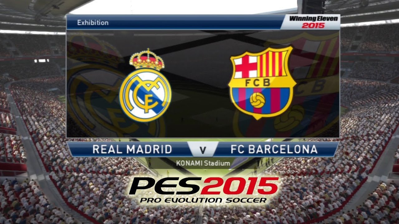 El Classico Real Madrid X Barcelona Pes 2015 (Pc) Gameplay 2025