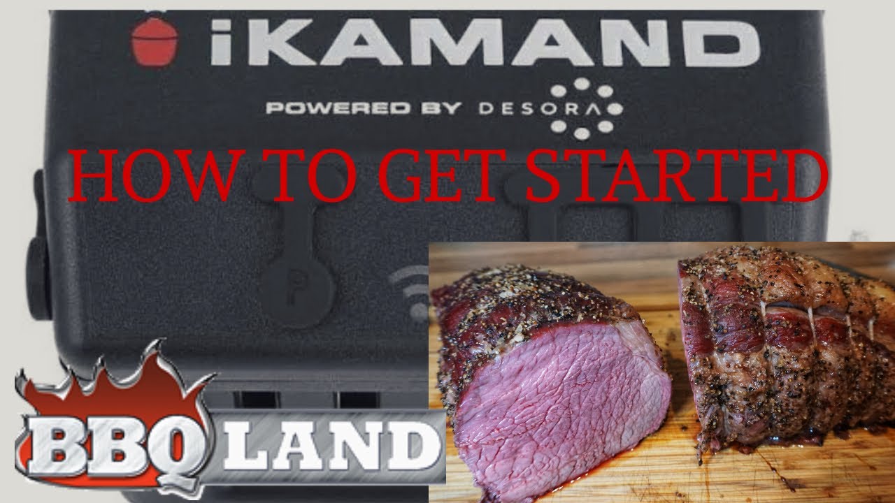Kamado Joe iKamand: Как начать работу