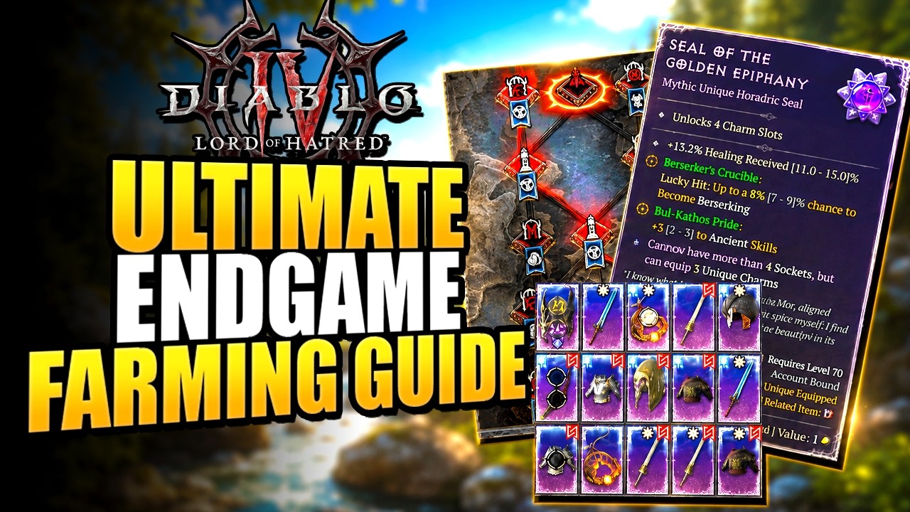 Diablo 4 Endgame Farming Guide - Mythics, Tributes, Best Plans and Bosses