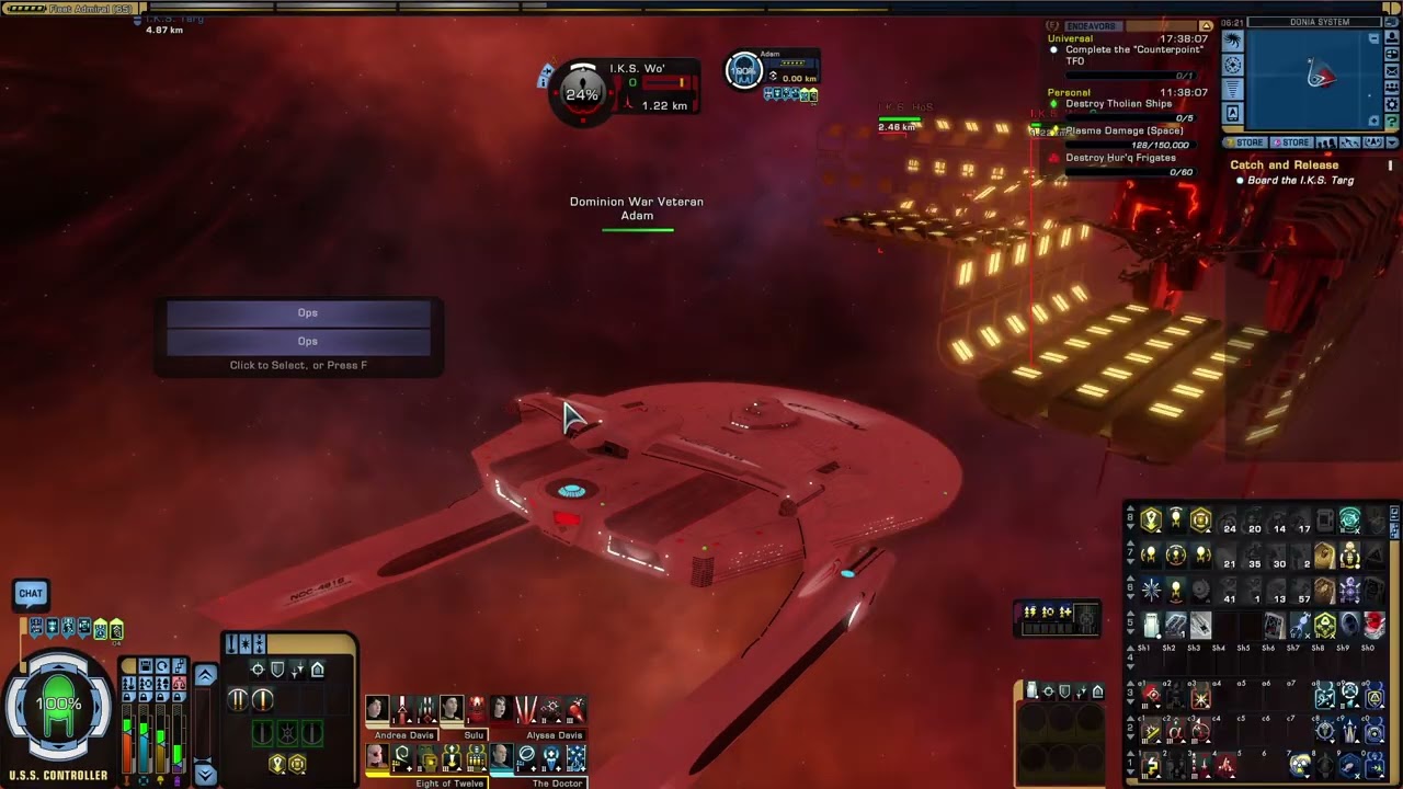 Star Trek Online | Phaser Beam Weapon Visuals / Miranda Class Hardpoints