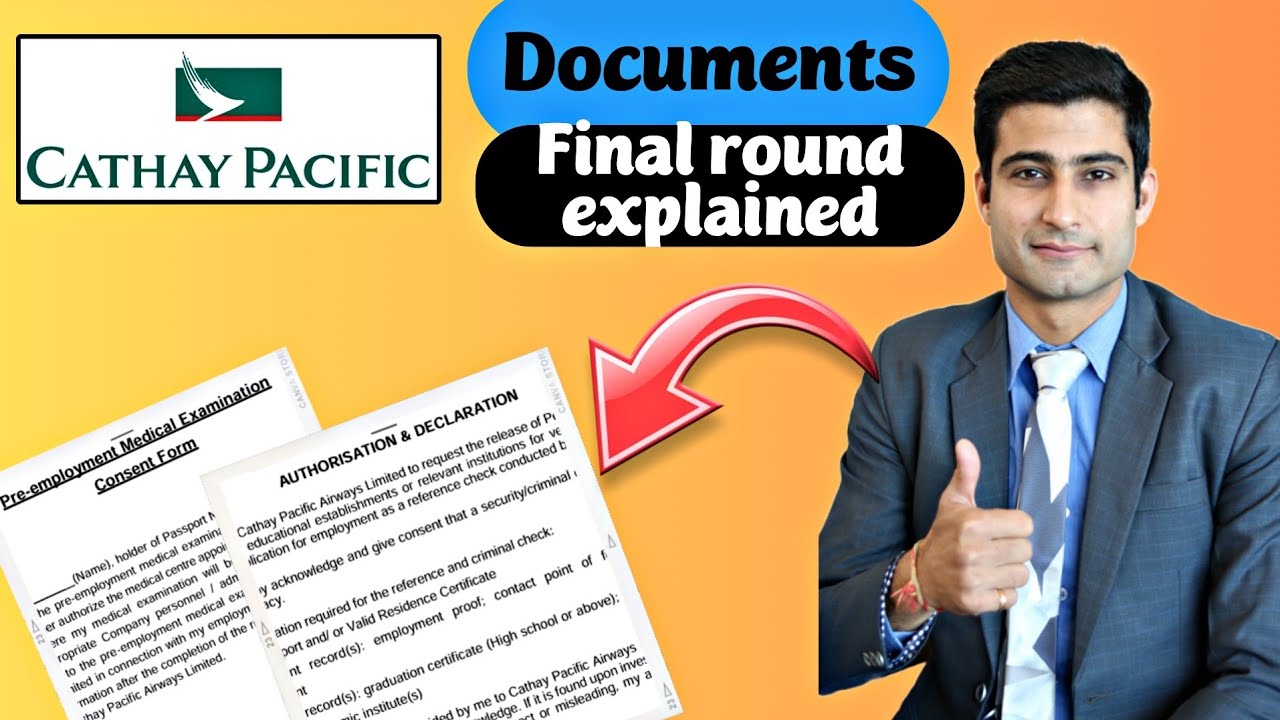 Documents for Cathay Pacific 📝 / Final Round / Must watch 📢