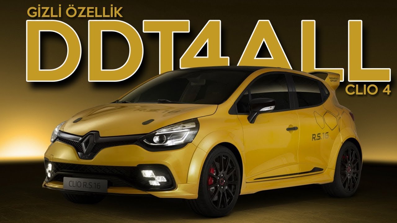 Clio 4 Tüm Gizli Özellikler - DDT4ALL - Detaylı Anlatım!