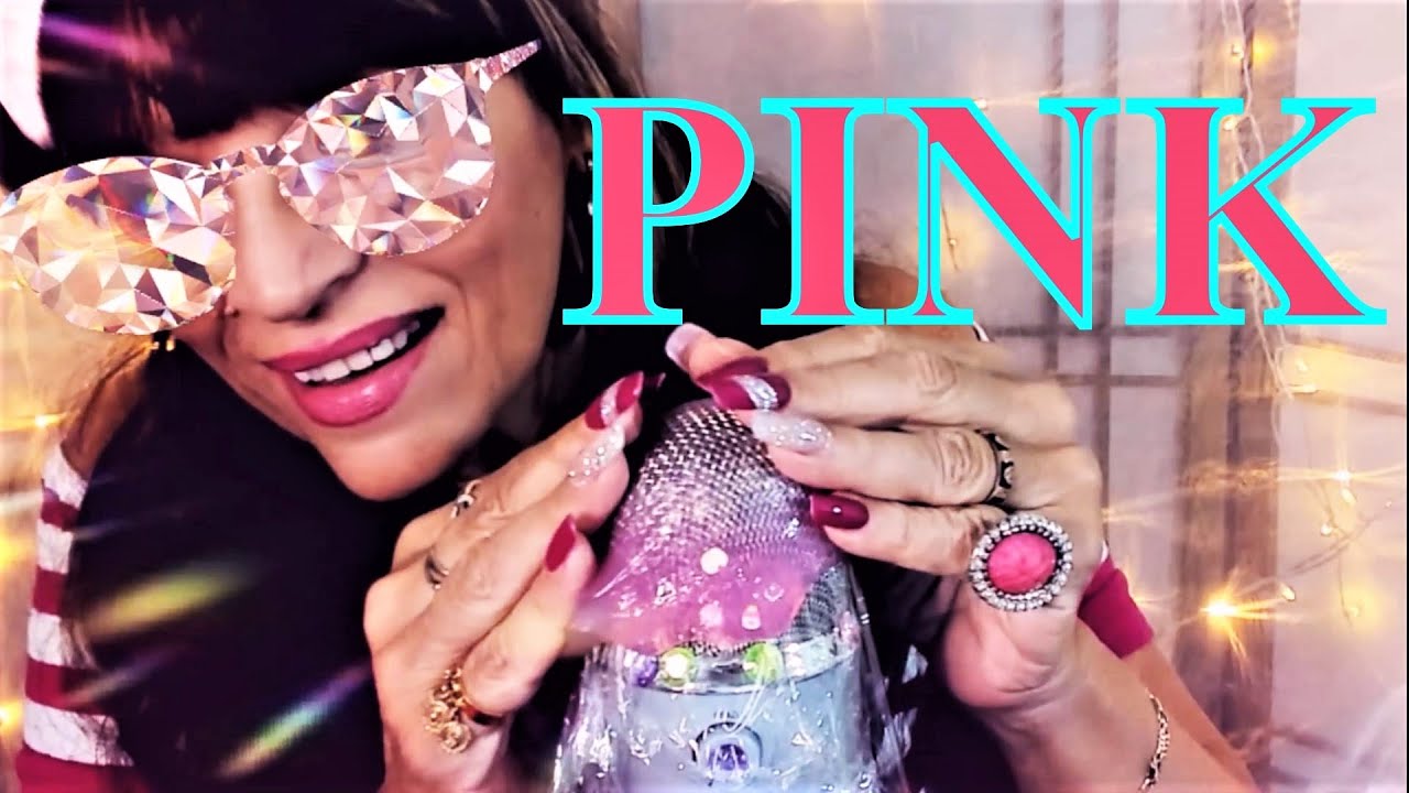 PINK TRIGGERS | COLOR ROSADO PARA DORMIR AL MOMENTO| ASMR