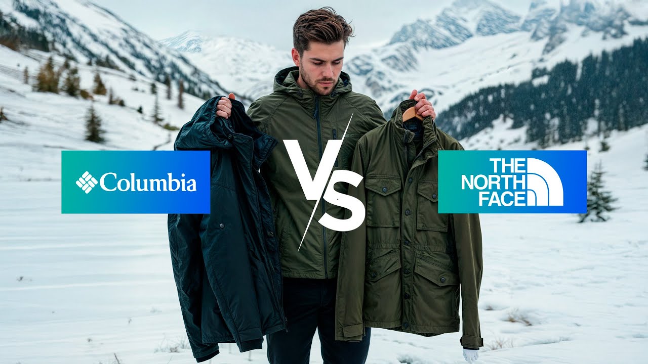 QUAL a MELHOR Jaqueta? The North Face vs Columbia