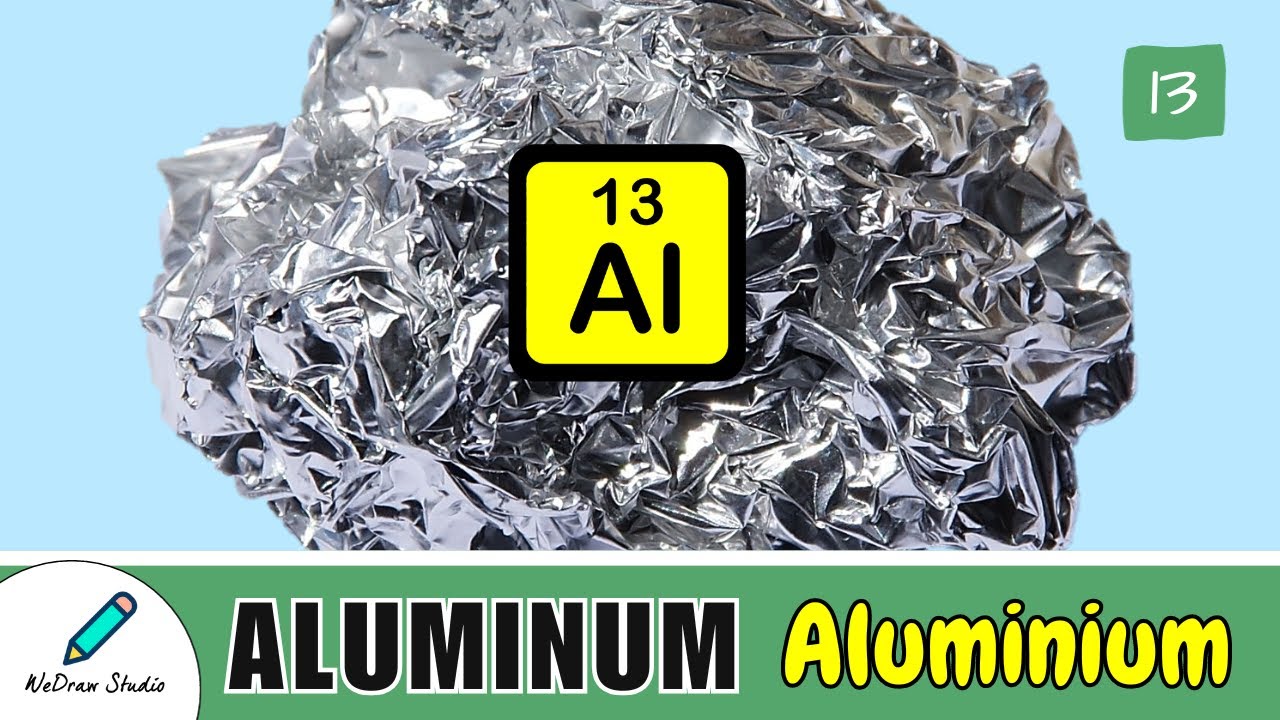 Aluminum/ Aluminium Chemical Element 🚀- Periodic Table | Uses & More!