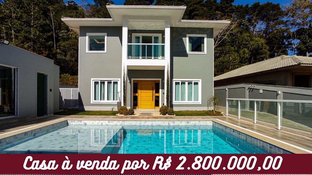 CASA ALTO PADRÃO À VENDA R$ 2.800.000,00 EM QUEBRA FRASCOS-TERESÓPOLIS/RJ