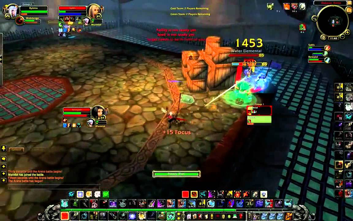 Hunter Rogue PvP 2v2 SKILLED!