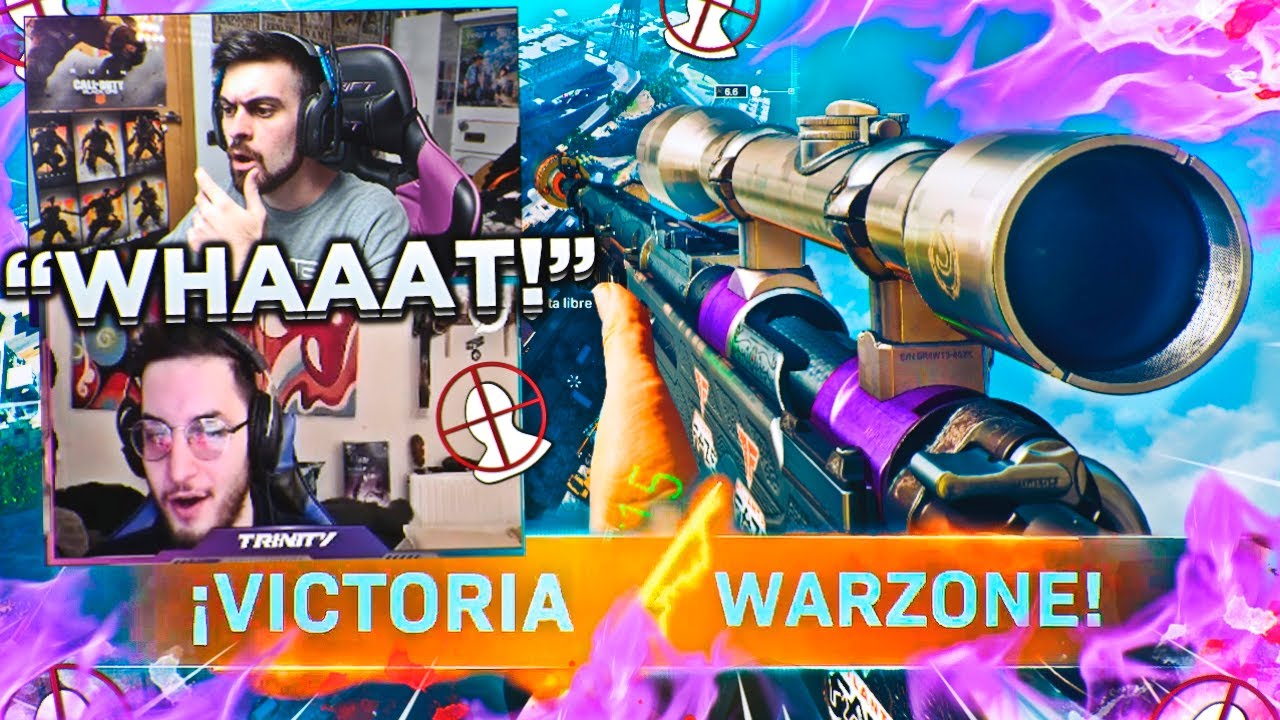 ASÍ REACCIONA LA GENTE AL VERME JUGAR a SNIPER en WARZONE (Rebirth Island) | Zogoro