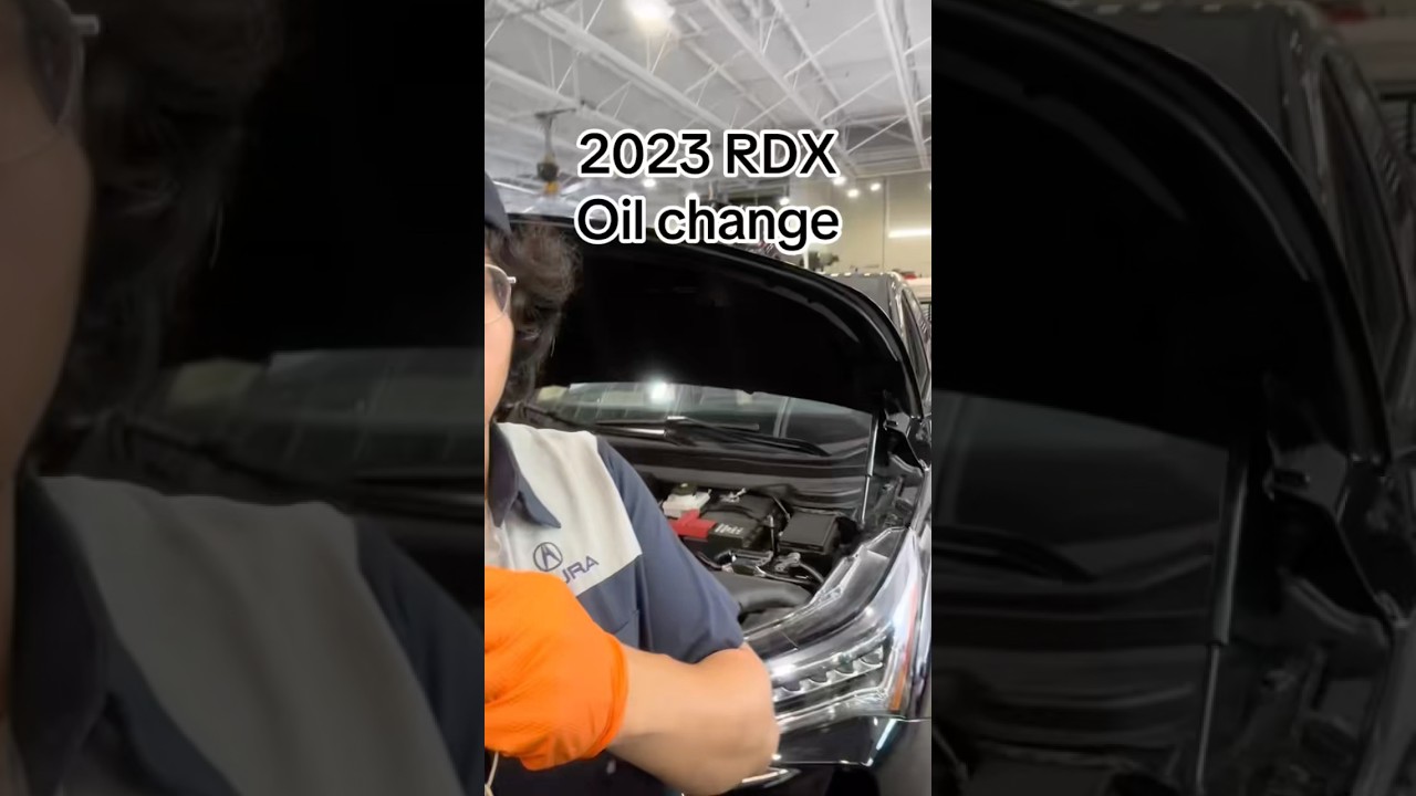 Oil change 2023 RDX