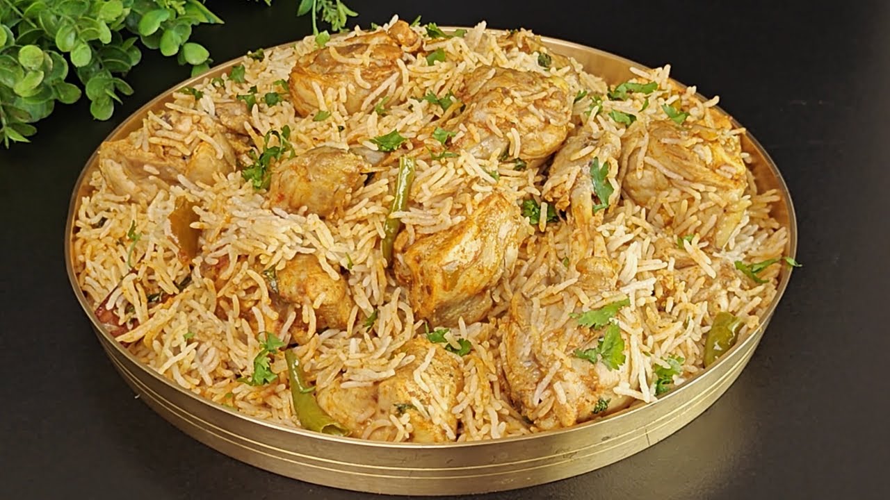 Achari Chicken Pulao | Murg Achari Pulao Recipe
