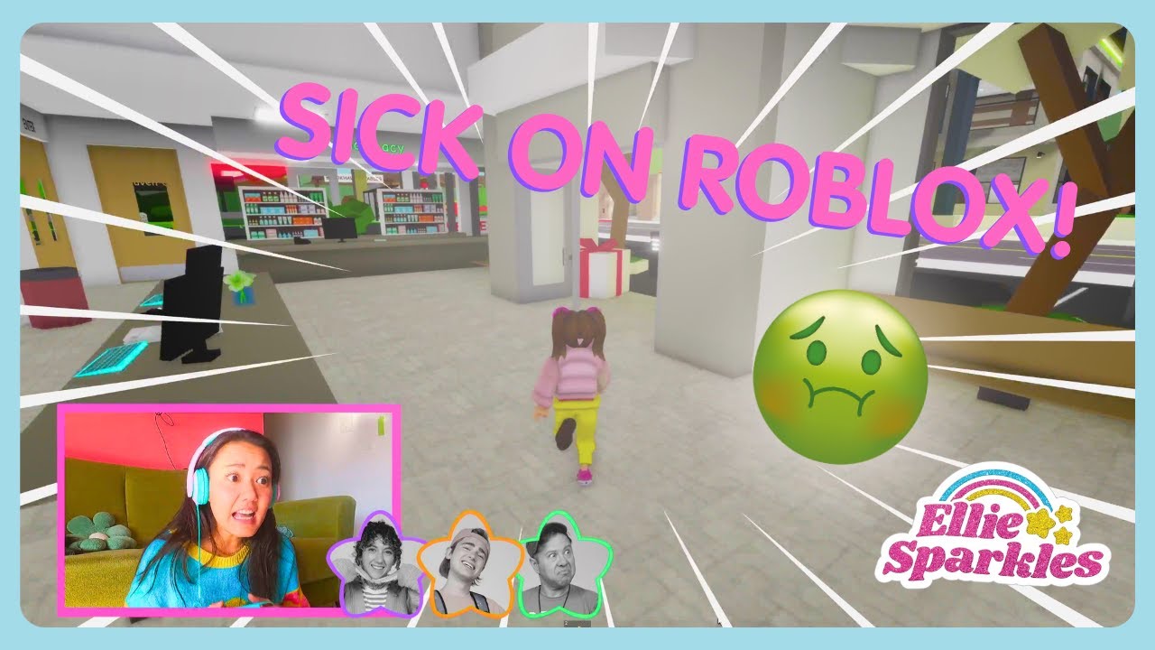 🤢 SICK ON ROBLOX! 🥴 | BRAND NEW Ellie Sparkles Show | ELLIE ROBLOX ROLEPLAY | WildBrain Zigzag