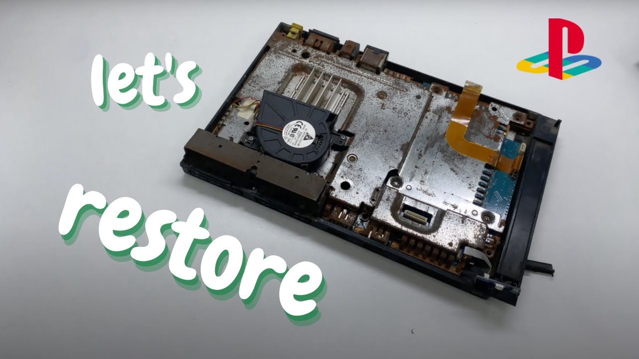 PLAYSTATION 2 Restoration (no power fix) Doesn't turn on PS2 SLIM ( + Cleaning)