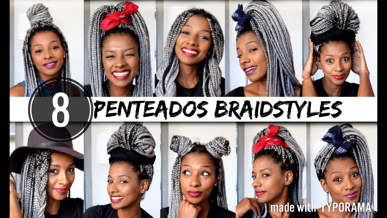 PENTEADOS PARA TRANÇAS, BOX BRAIDS, BRAIDSTYLES | MICHELE PASSA