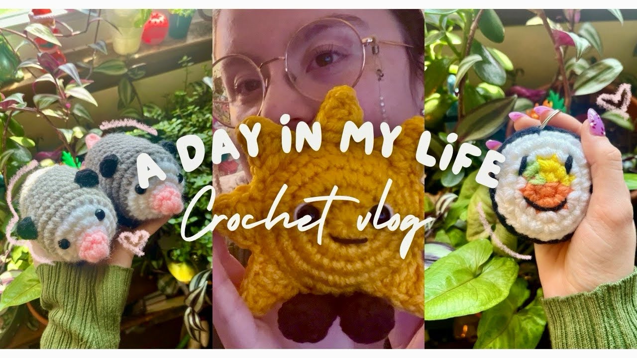 A day of crochet, chill with me, crochet and chat